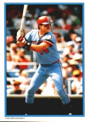 1985 Topps Glossy Send-Ins Baseball Cards      039      Tom Brunansky